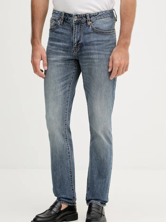 Zdjęcie produktu Armani Exchange jeansy slim fit męskie granatowy