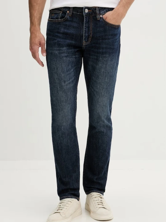 Zdjęcie produktu Armani Exchange jeansy slim fit męskie granatowy