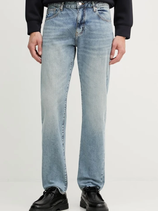 Zdjęcie produktu Armani Exchange jeansy straight męskie niebieski