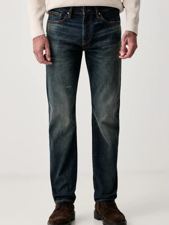 Zdjęcie produktu Armani Exchange jeansy straight męskie granatowy