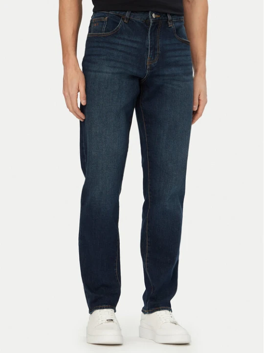 Zdjęcie produktu Armani Exchange Jeansy XM000049 AF14265 MB001 Granatowy Slim Fit