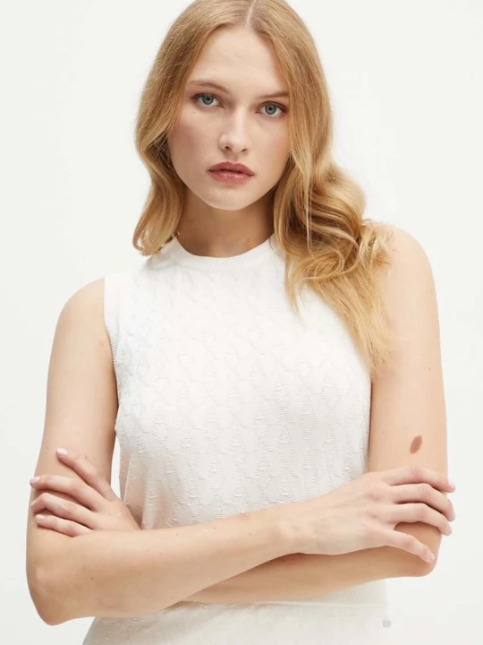 Zdjęcie produktu Armani Exchange kamizelka beżowy