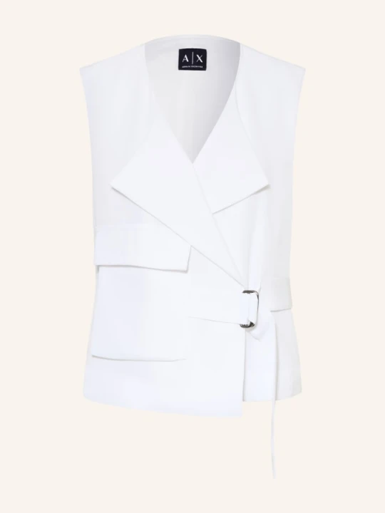 Zdjęcie produktu Armani Exchange Kamizelka Typu Blezer weiss BIAŁY