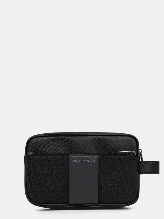 Zdjęcie produktu Armani Exchange kosmetyczka męska czarny