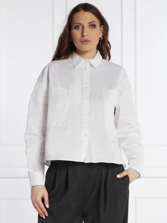 Zdjęcie produktu Armani Exchange Koszula Armani Exchange x mixmag | Oversize fit biały