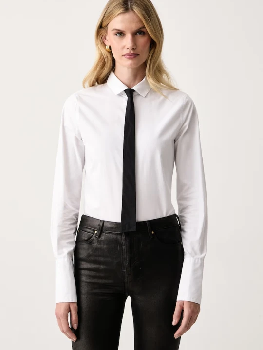 Zdjęcie produktu Armani Exchange koszula damska bawełniana biały