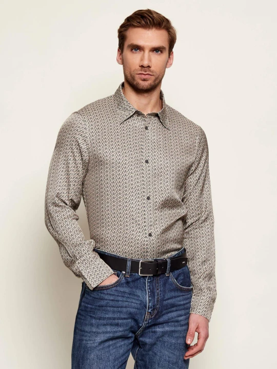 Zdjęcie produktu Armani Exchange Koszula | Regular Fit beżowy