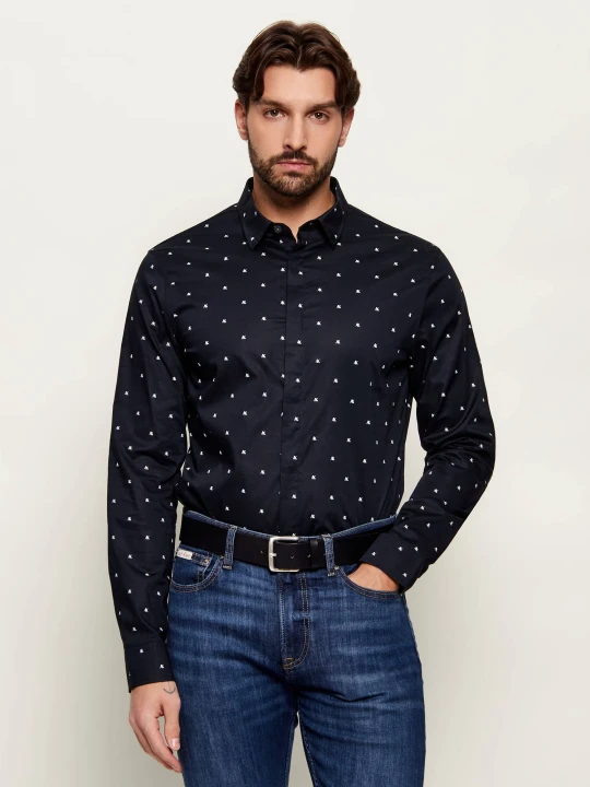 Zdjęcie produktu Armani Exchange Koszula | Slim Fit granatowy