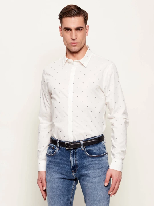 Zdjęcie produktu Armani Exchange Koszula | Slim Fit kremowy