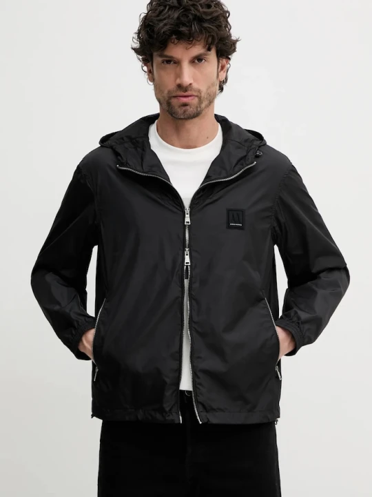 Zdjęcie produktu Armani Exchange kurtka przejściowa męska czarny