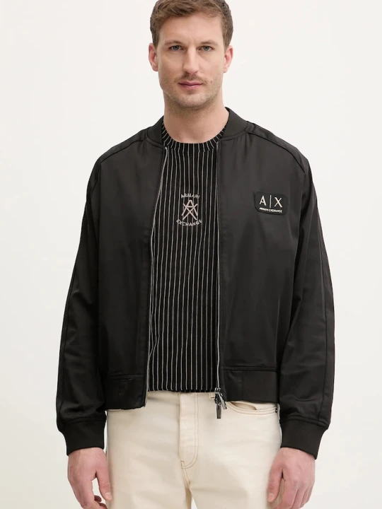 Zdjęcie produktu Armani Exchange kurtka bomber czarny