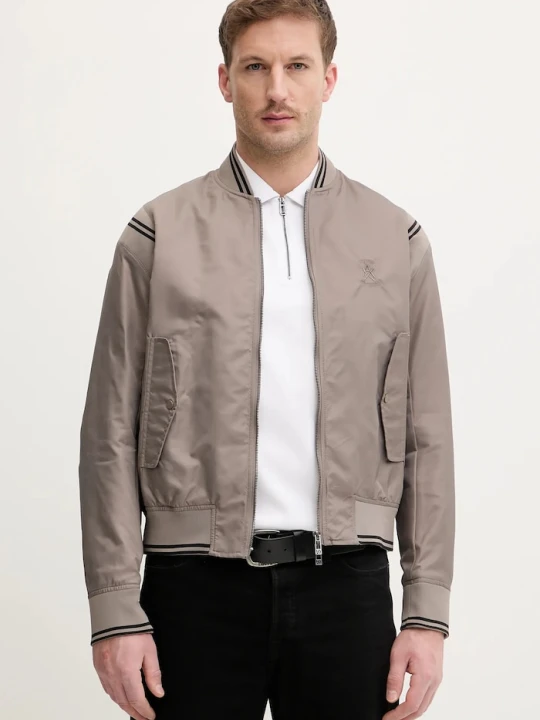 Zdjęcie produktu Armani Exchange kurtka bomber beżowy