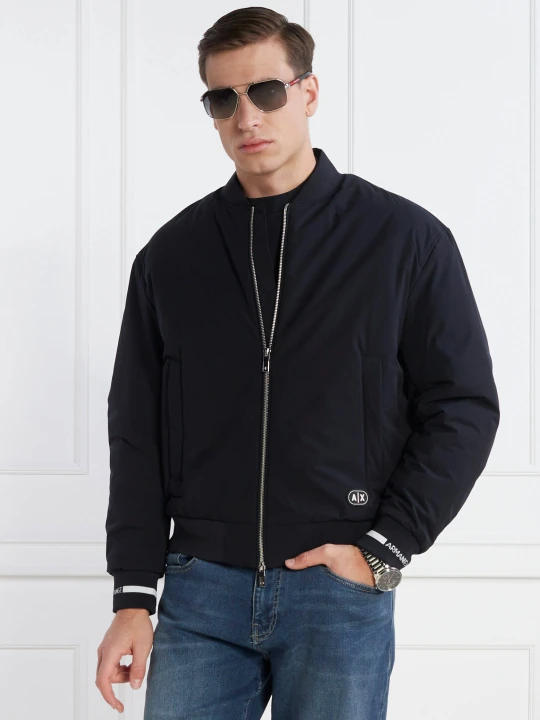 Zdjęcie produktu Armani Exchange Kurtka bomber | Regular Fit granatowy