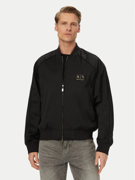 Zdjęcie produktu Armani Exchange Kurtka bomber XM001836 AF20535 UC001 Czarny Regular Fit