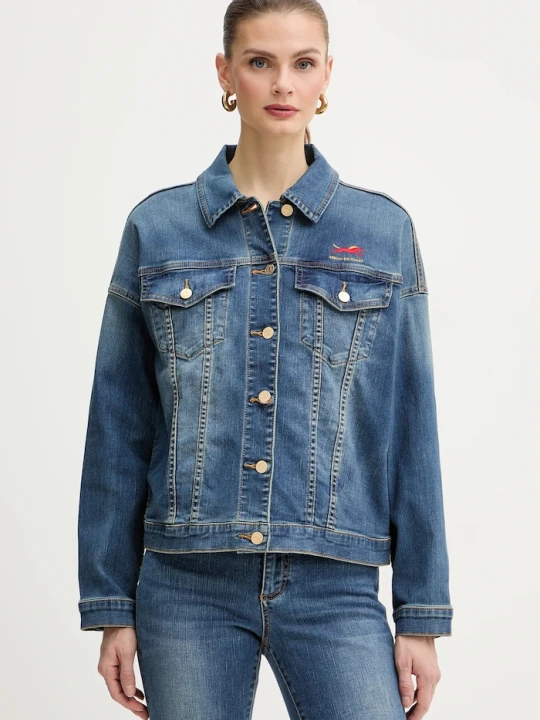 Zdjęcie produktu Armani Exchange kurtka jeansowa granatowy