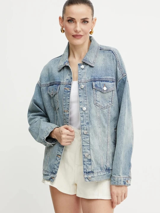 Zdjęcie produktu Armani Exchange kurtka jeansowa niebieski