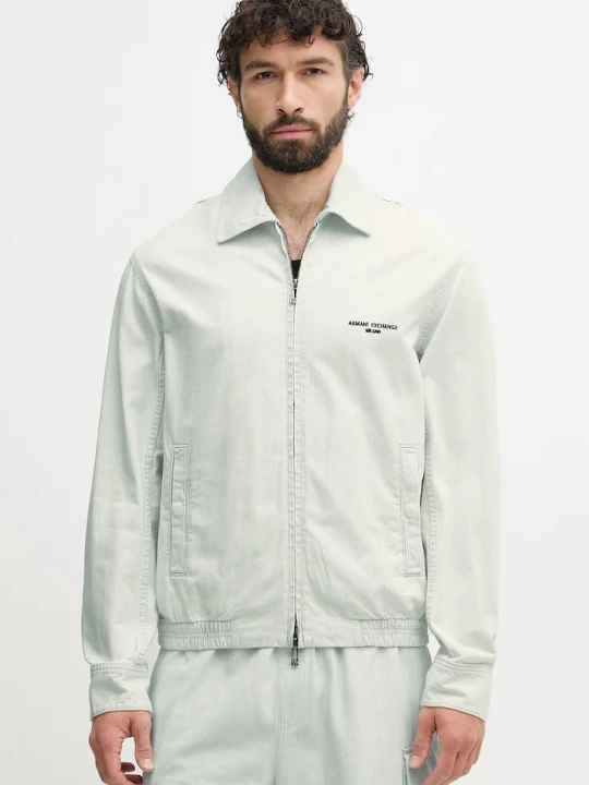 Zdjęcie produktu Armani Exchange kurtka jeansowa męska niebieski