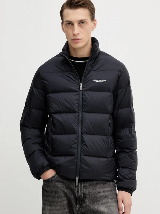 Zdjęcie produktu Armani Exchange kurtka puchowa granatowy