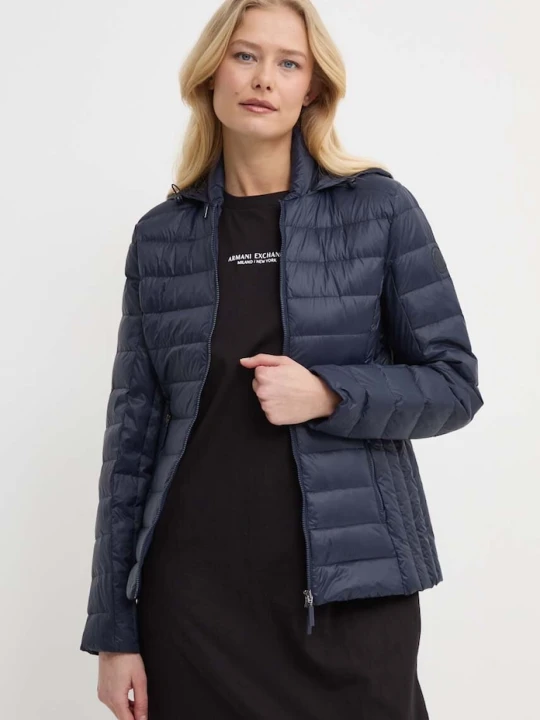 Zdjęcie produktu Armani Exchange - Kurtka puchowa granatowy