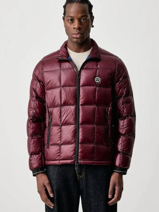 Zdjęcie produktu Armani Exchange kurtka puchowa męska bordowy