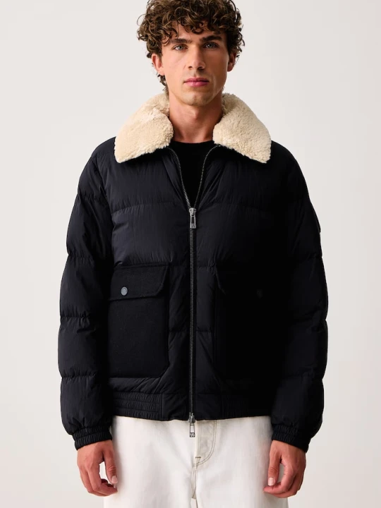 Zdjęcie produktu Armani Exchange kurtka puchowa męska granatowy