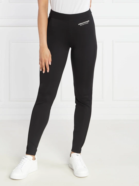 Zdjęcie produktu Armani Exchange Legginsy | Slim Fit czarny