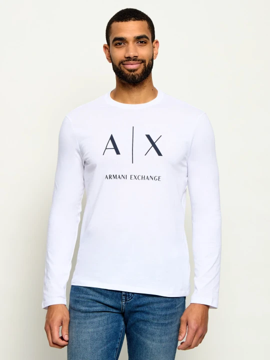 Zdjęcie produktu Armani Exchange Longsleeve | Slim Fit biały