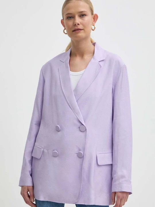 Zdjęcie produktu Armani Exchange marynarka fioletowy