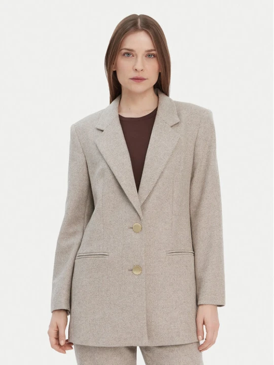 Zdjęcie produktu Armani Exchange Marynarka XW000693 AF16146 M1088 Beżowy Loose Fit