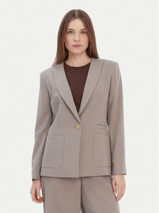 Zdjęcie produktu Armani Exchange Marynarka XW001277 AF16148 U6242 Beżowy Regular Fit