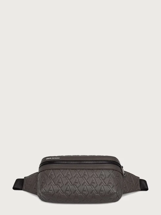 Zdjęcie produktu Armani Exchange nerka męska z imitacji skóry brązowy