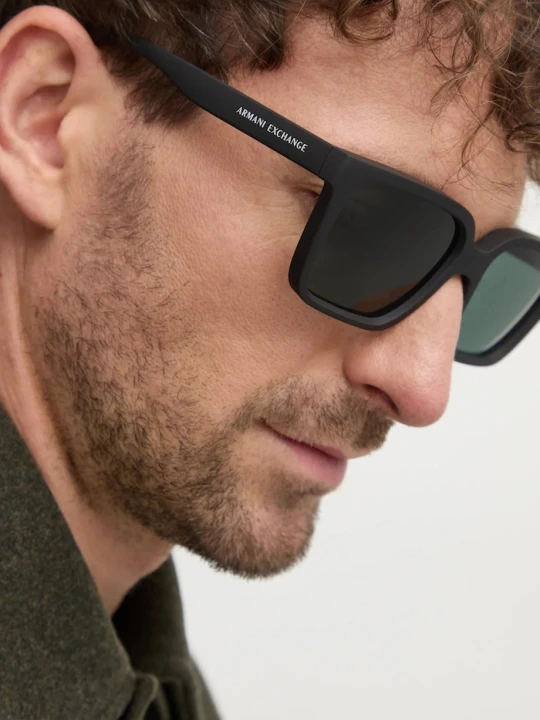 Zdjęcie produktu Armani Exchange okulary przeciwsłoneczne czarny