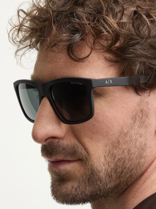 Zdjęcie produktu Armani Exchange okulary przeciwsłoneczne czarny