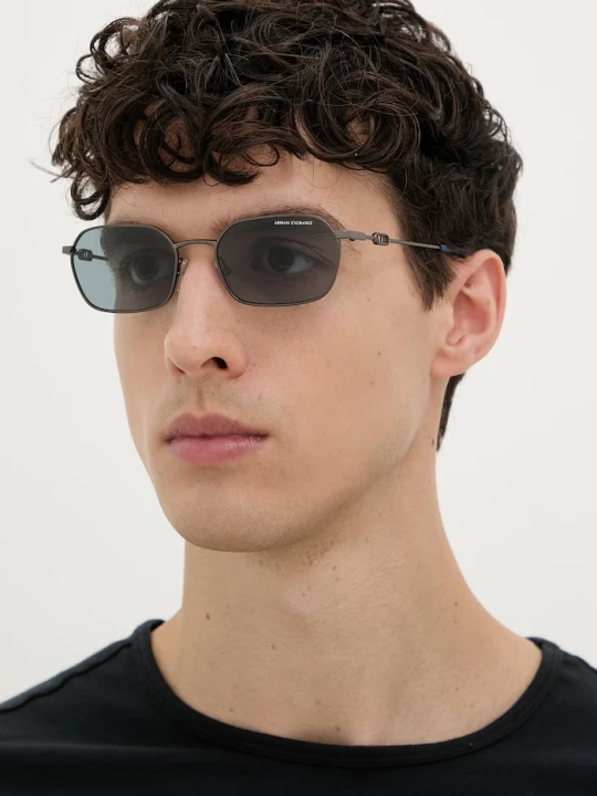 Zdjęcie produktu Armani Exchange okulary przeciwsłoneczne szary