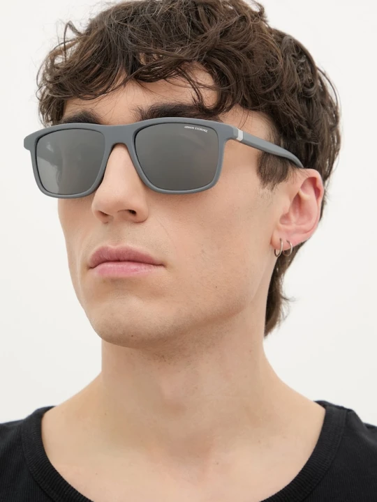 Zdjęcie produktu Armani Exchange okulary przeciwsłoneczne męskie szary