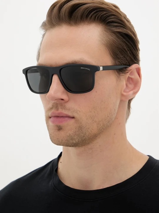 Zdjęcie produktu Armani Exchange okulary przeciwsłoneczne męskie czarny