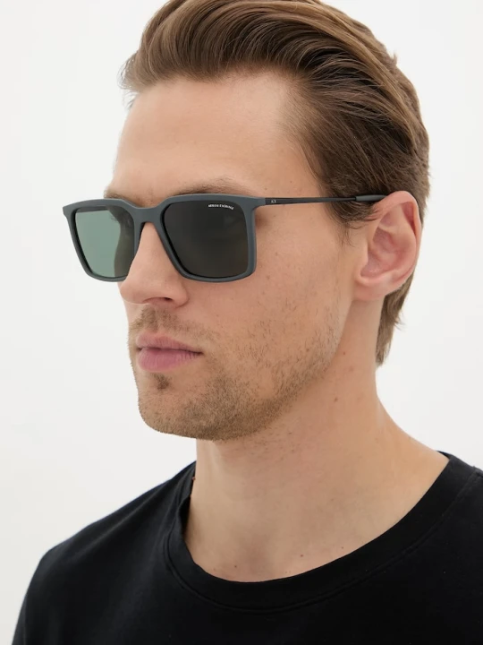 Zdjęcie produktu Armani Exchange okulary przeciwsłoneczne męskie szary