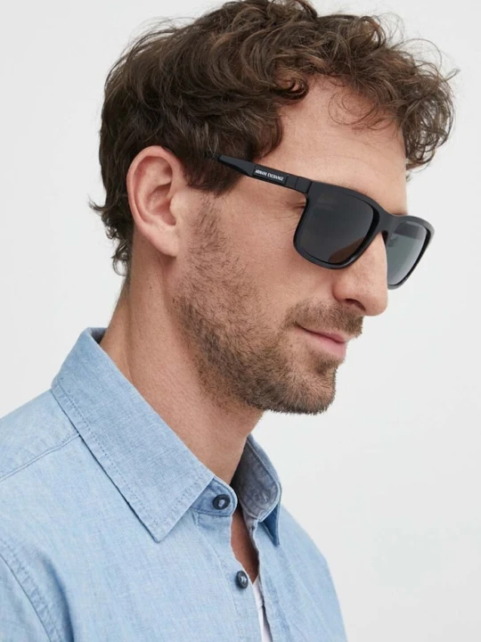 Zdjęcie produktu Armani Exchange okulary przeciwsłoneczne czarny