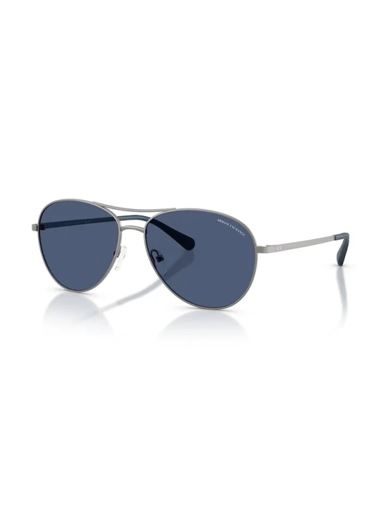Zdjęcie produktu Armani Exchange okulary przeciwsłoneczne męskie srebrny