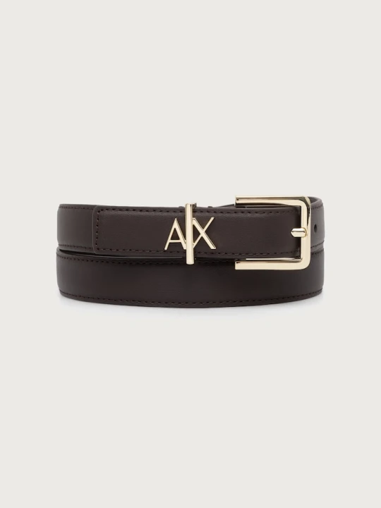 Zdjęcie produktu Armani Exchange pasek damski skórzany brązowy