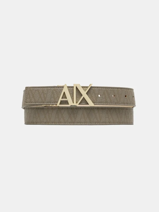 Zdjęcie produktu Armani Exchange pasek dwustronny zielony