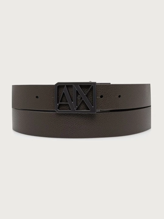 Zdjęcie produktu Armani Exchange pasek dwustronny męski czarny