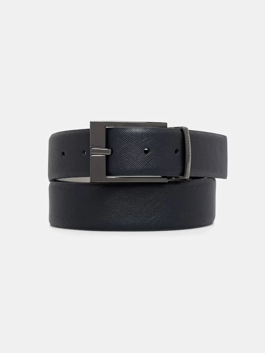 Zdjęcie produktu Armani Exchange pasek dwustronny męski granatowy