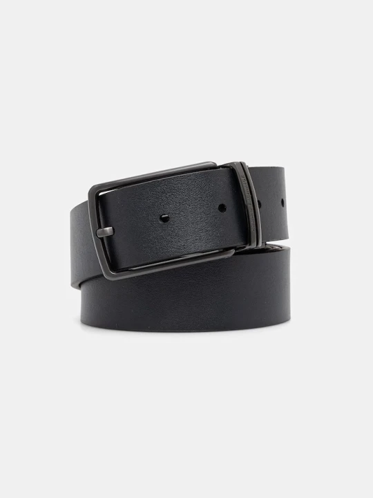 Zdjęcie produktu Armani Exchange pasek męski skórzany czarny
