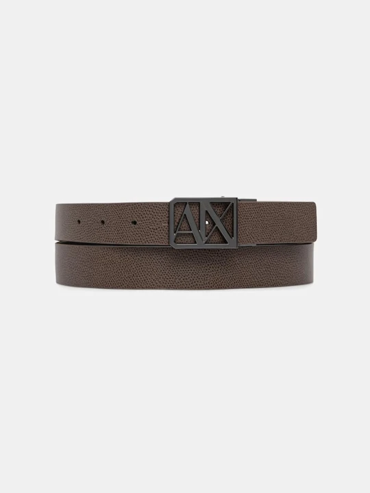 Zdjęcie produktu Armani Exchange pasek dwustronny męski brązowy