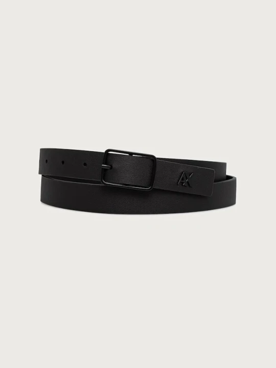 Zdjęcie produktu Armani Exchange pasek męski skórzany czarny