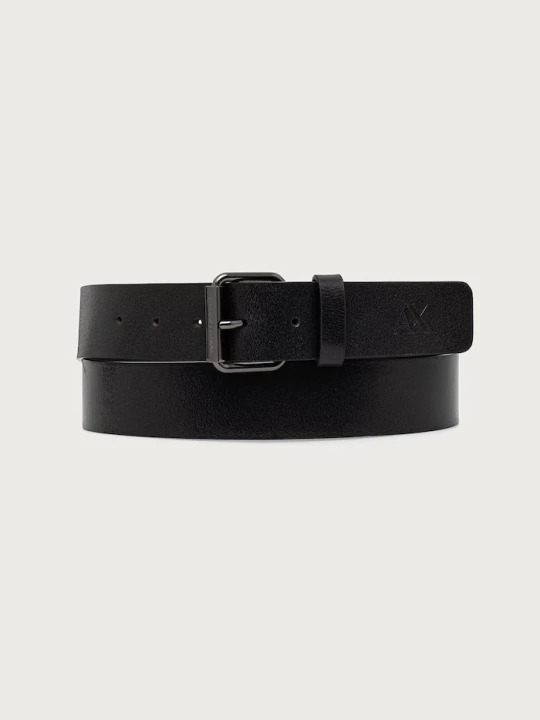 Zdjęcie produktu Armani Exchange pasek męski skórzany czarny