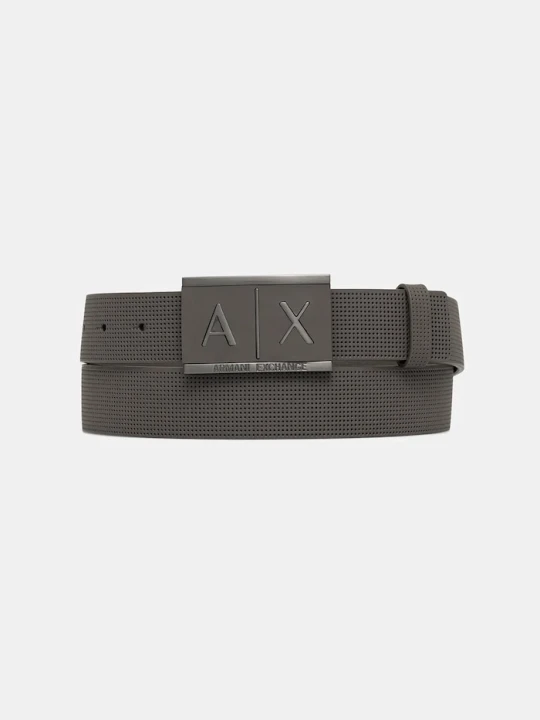 Zdjęcie produktu Armani Exchange pasek męski skórzany brązowy