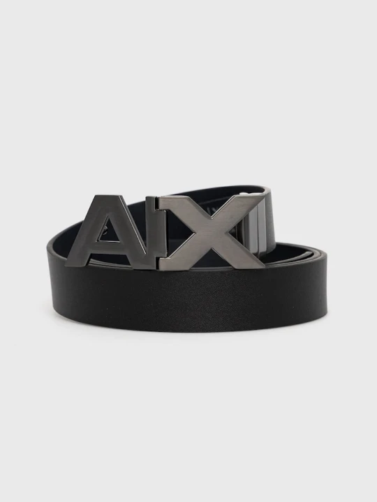 Zdjęcie produktu Armani Exchange Pasek skórzany 951058.CC505.NOS czarny