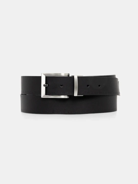 Zdjęcie produktu Armani Exchange pasek skórzany dwustronny czarny
